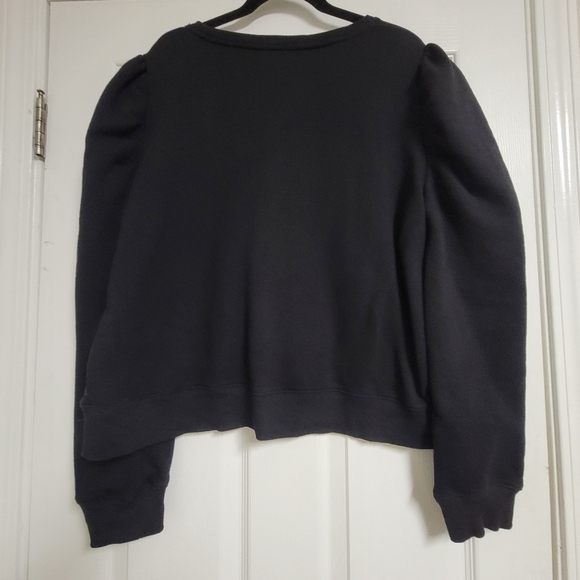 Pomader Place Tuckernuck Puff Long Sleeve Crewneck Top. - Picture 2 of 9